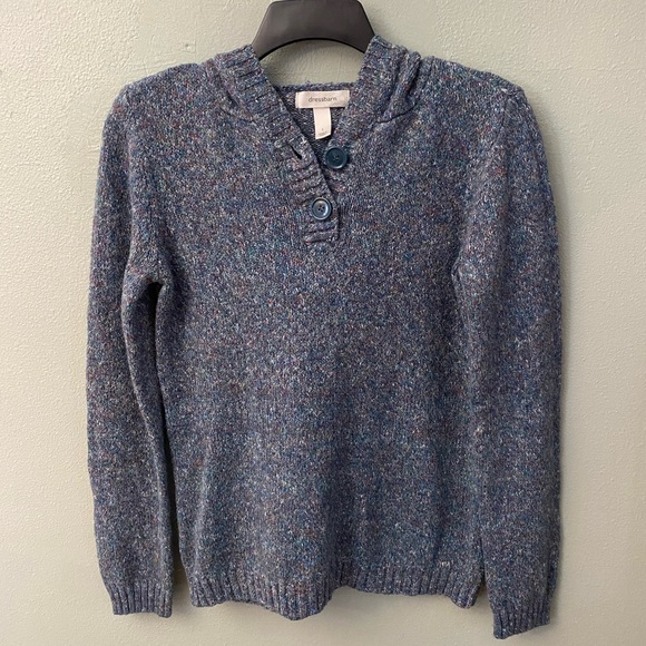 Knit Pullover Hoodie - Picture 3 of 3